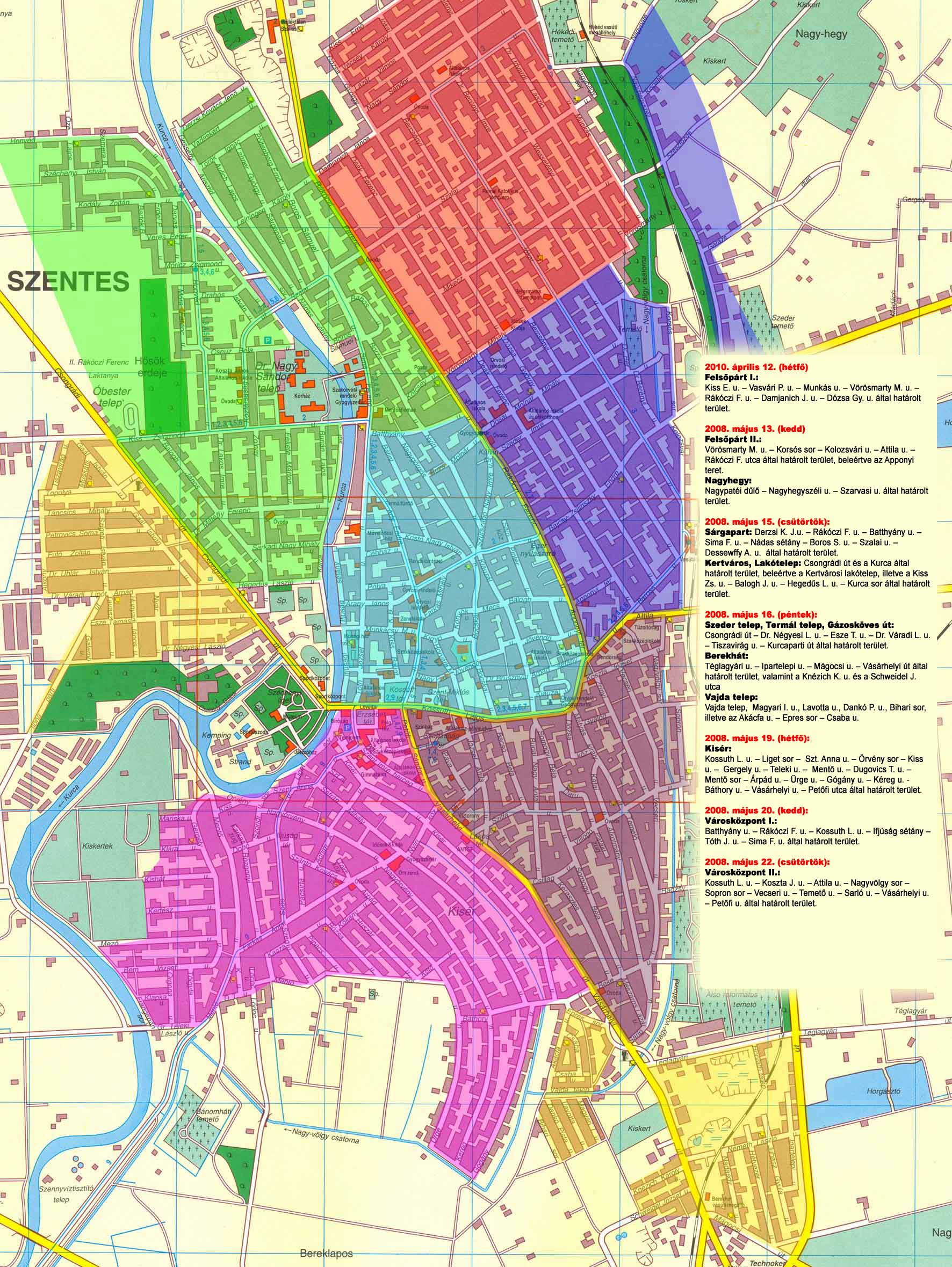 szentes térkép Szentes város hivatalos honlapja szentes térkép