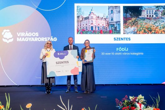 Szentes történelmi sikert ért el a Virágos Magyarország versenyen